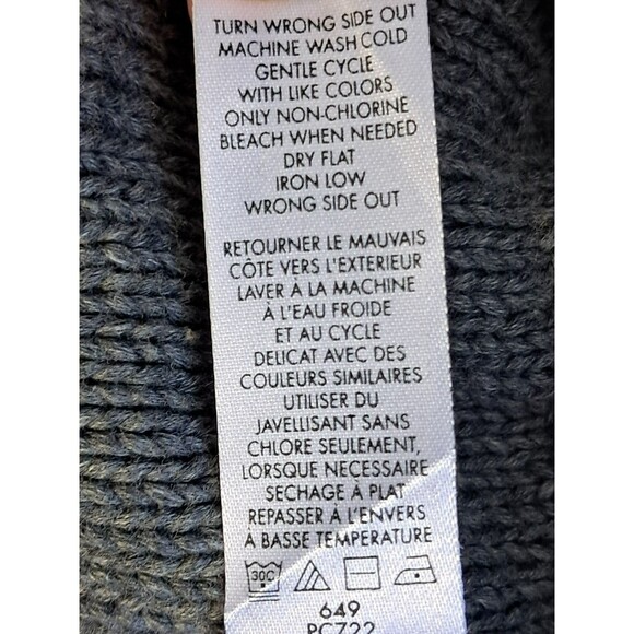 Calvin Klein Men's Pullover Crew Neck Black Sweater Knit Cotton XL 36543 - Picture 8 of 11